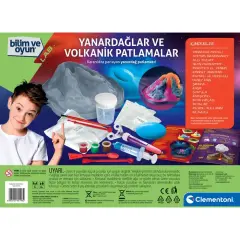 Clementoni Bilim ve Oyun - Yanardağlar ve Volkanik Patlamalar-  64193
