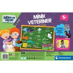 Clementoni Bilim ve Oyun - Minik Veteriner-  64195