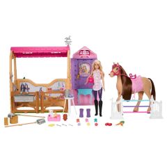 Barbie Chelsea At Çiftliğiı Oyun Seti- HXJ44 - Doğa Macerası