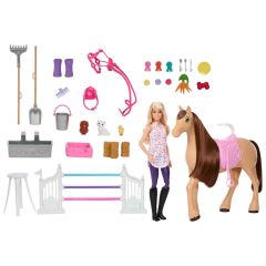 Barbie Chelsea At Çiftliğiı Oyun Seti- HXJ44 - Doğa Macerası