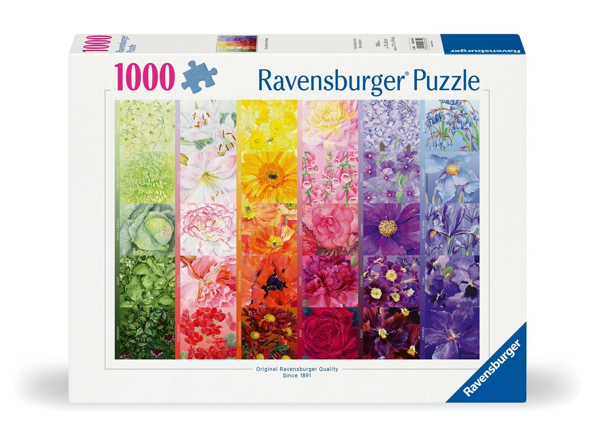 1000 Parça Puzzle Çiçek Paleti (120003359)