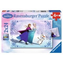Ravensburger 2x24 Parçalı Puzzle Walt Disney Frozen-091157 (091157)