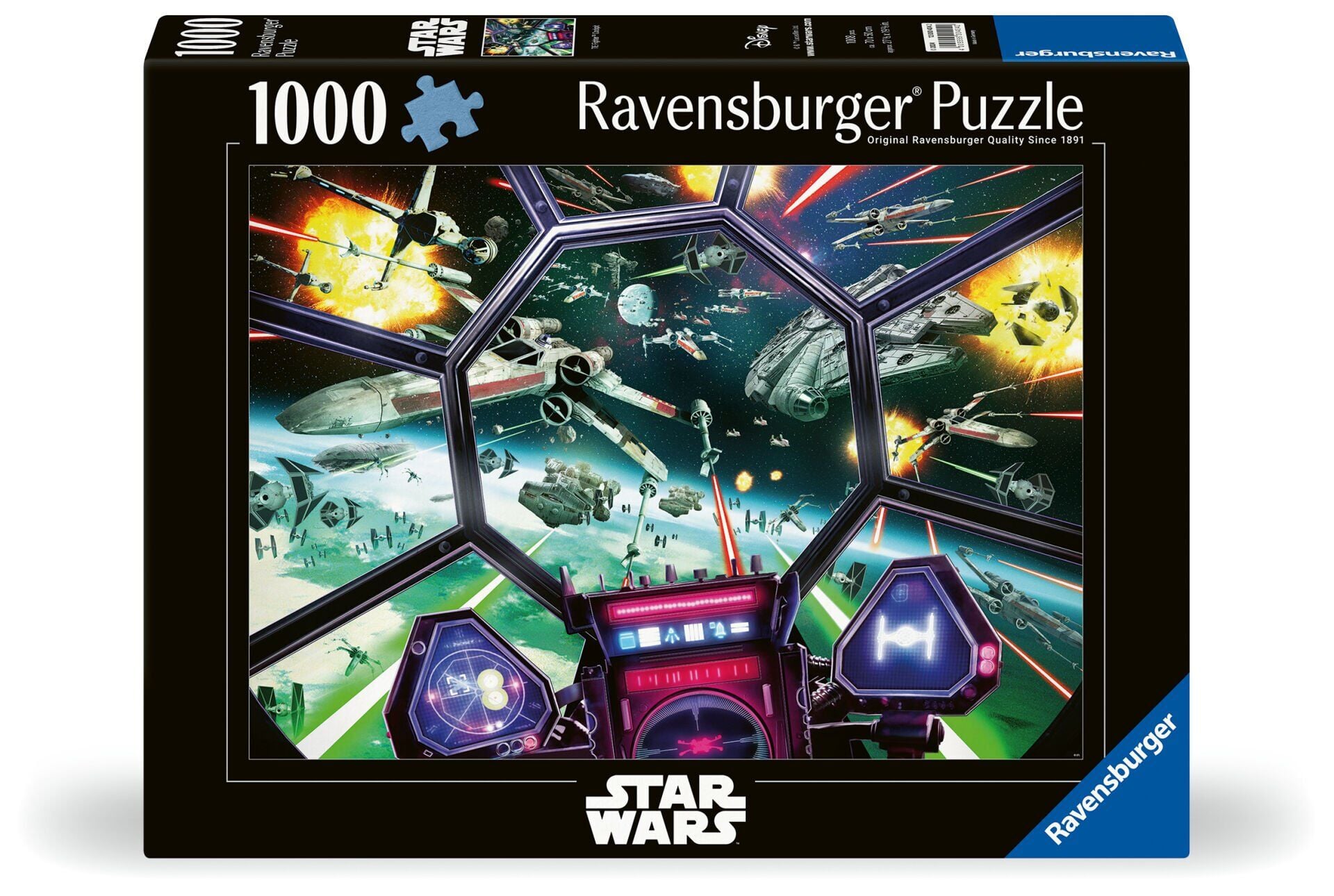 1000 Parça Puzzle Star Wars: TIE Fighter Kokpiti (120004042)