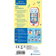 17529 Baby Clementoni - Bebek Telefonu 6-36 ay