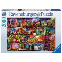 Ravensburger 2000 Parçalı Puzzle Kitapların Dünyası-166855 (166855)