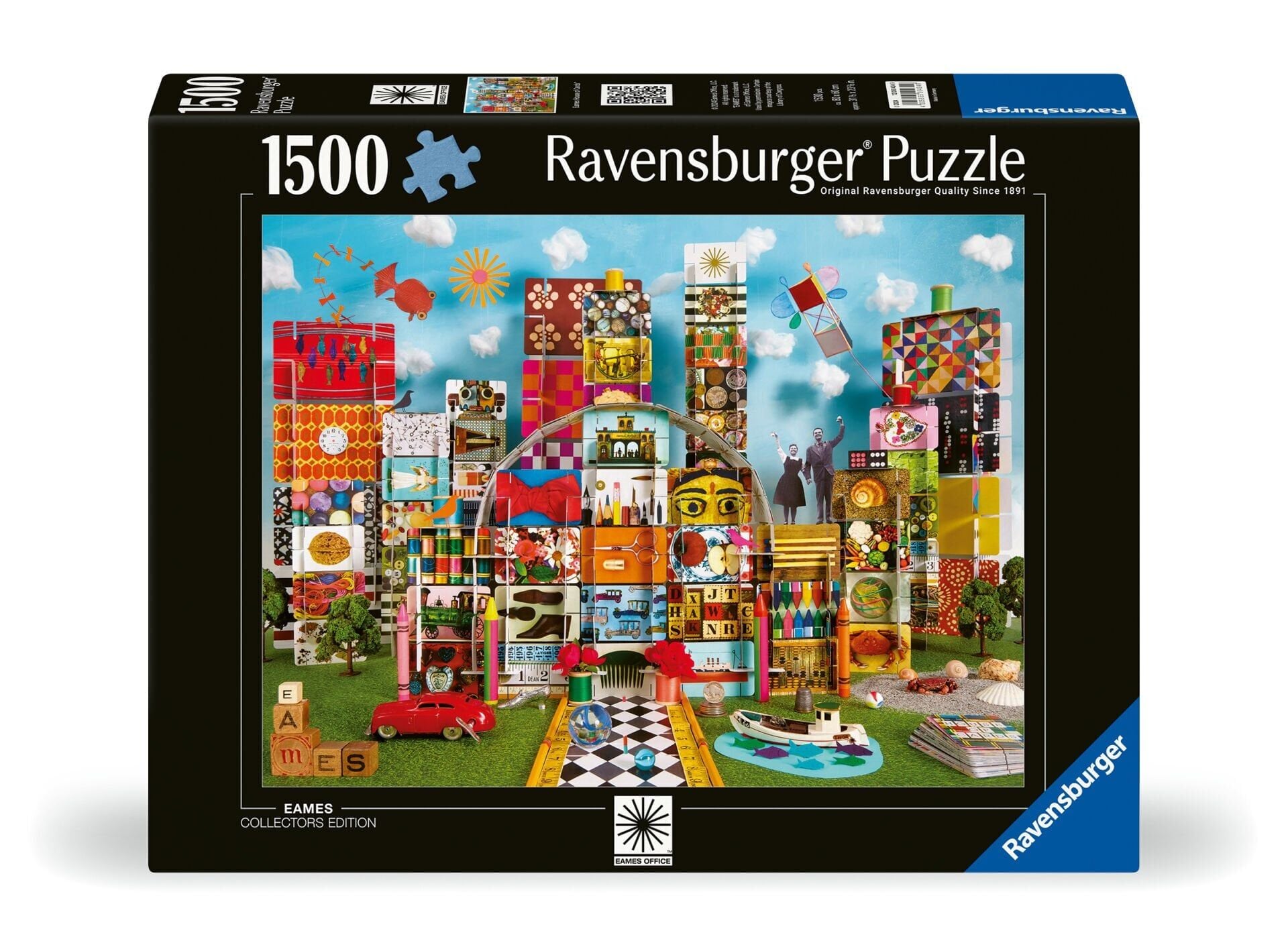 1500 Parça Puzzle Eames Kart Evi Fantastik (120004349)