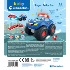 17539 Baby Clementoni - Polis Arabası 1-4 yaş