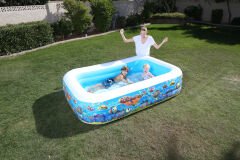 KZLD-BW54120 HAVUZ JUMBO CICEK- GUNES DESEN.229X152 K 2