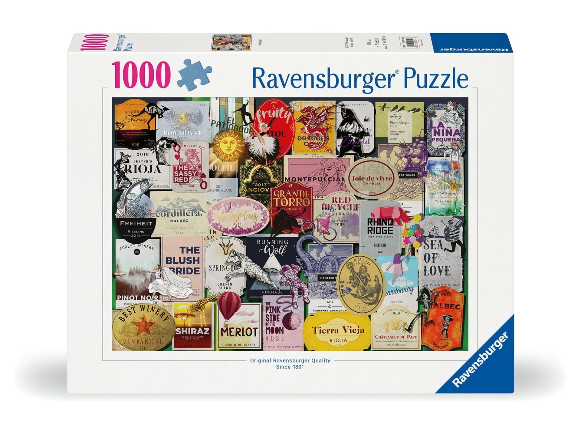 1000 Parça Puzzle Etiketler (120005476)