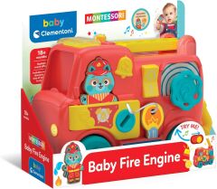 17551 Baby Clementoni - Montessori İtfaiye Kamyonu 18+ ay