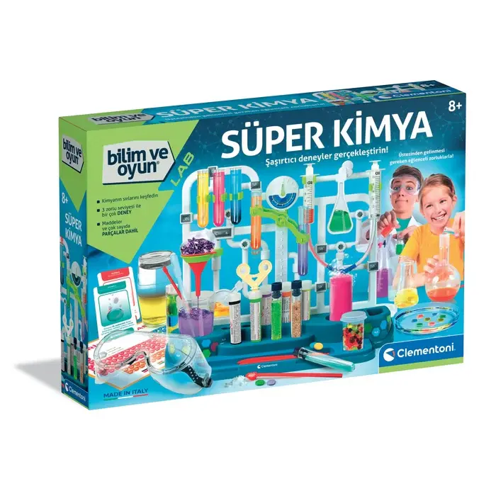 Clementoni Bilim ve Oyun - Süper Kimya-  64737