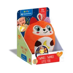 17555 Baby Clementoni - Minik Tilki 0+ ay - Işıklı ve Sesli Peluş Tilki