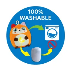 17555 Baby Clementoni - Minik Tilki 0+ ay - Işıklı ve Sesli Pelüş Tilki