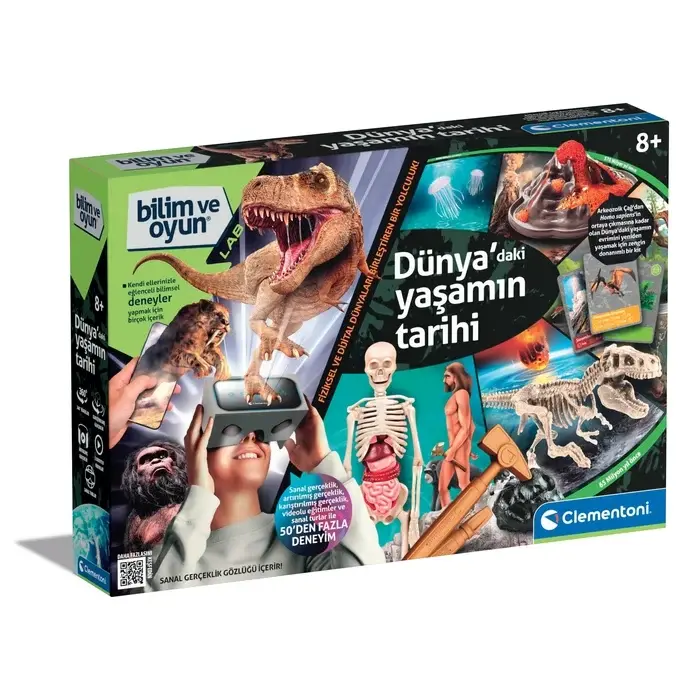 Clementoni Bilim ve Oyun - Dünya'daki Yaşamın Tarihi-  64839