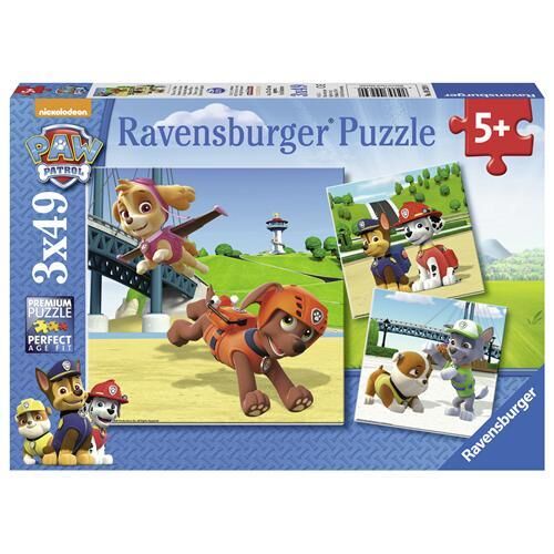 Ravensburger 3x49 Parçalı Puzzle Paw Patrol Takım-092390 (092390)