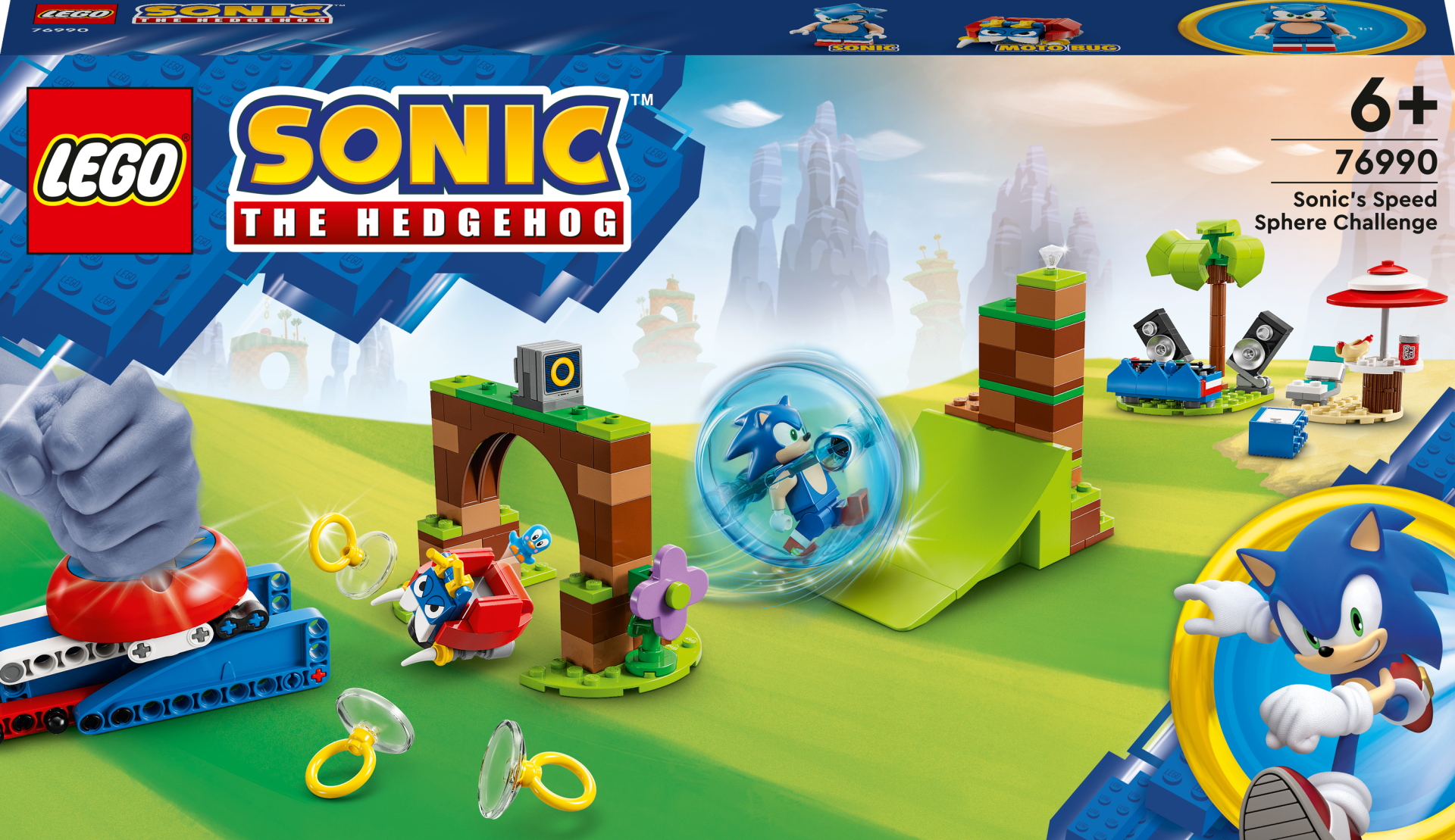 76990 LEGO® Sonic Sonic Hız Küresi Meydan Okuması