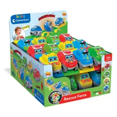 17560 Baby Clementoni - Taklacı Kurtarma Araçları 10+ ay - Taklacı Arabalar Kurtarma Ekibi