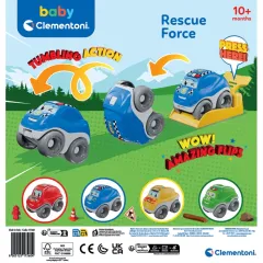 17560 Baby Clementoni - Taklacı Kurtarma Araçları 10+ ay - Taklacı Arabalar Kurtarma Ekibi