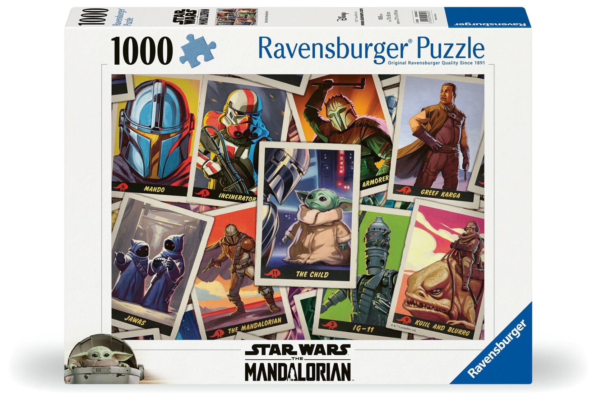 1000 Parça Puzzle Star Wars Mandalorian (120006923)