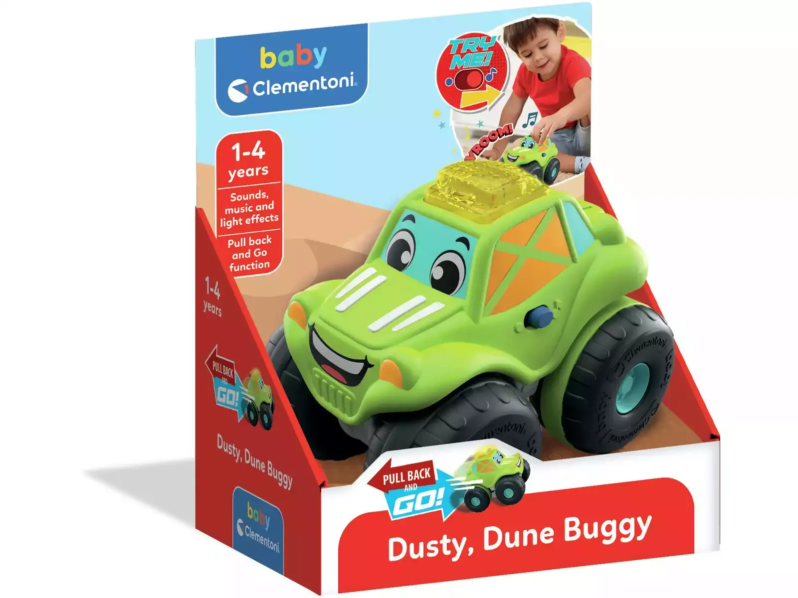 17569 Baby Clementoni - Arazi Aracı 1-4 yaş