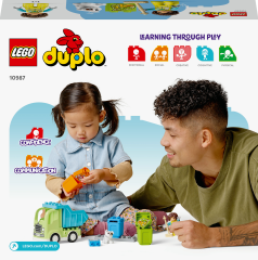 10987 LEGO® DUPLO Geri Dönüşüm Kamyonu