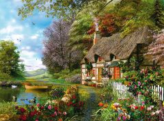 1500 Parça Puzzle Köy Evi (120007005)