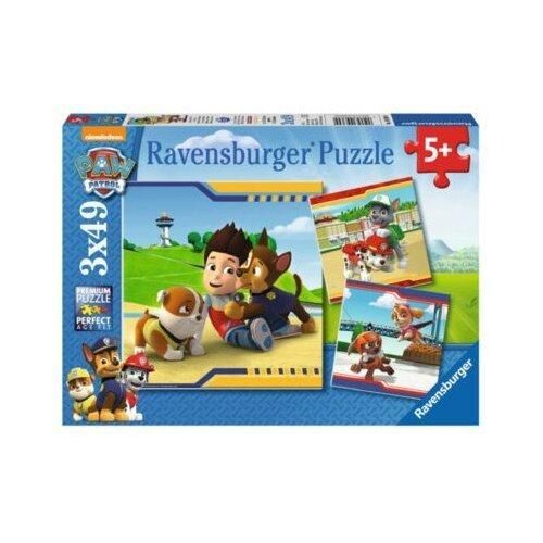 Ravensburger 3x49 Parçalı Puzzle PawPetrol Kahramanlar-093694 (093694)