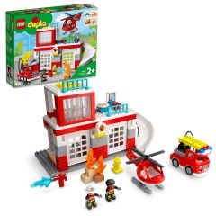 10970 LEGO® DUPLO® İtfaiye Merkezi ve Helikopter