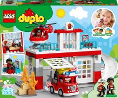 10970 LEGO® DUPLO® İtfaiye Merkezi ve Helikopter