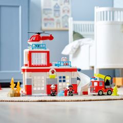 10970 LEGO® DUPLO® İtfaiye Merkezi ve Helikopter