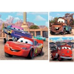 Walt Disney - Cars 2 Yarış - 3 x 49 Parça (092819)