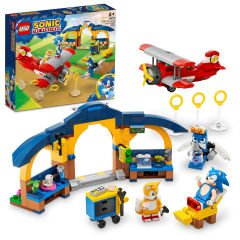 76991 LEGO® Sonic Tails'in Atölyesi ve Tornado Uçağı