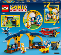 76991 LEGO® Sonic Tails'in Atölyesi ve Tornado Uçağı