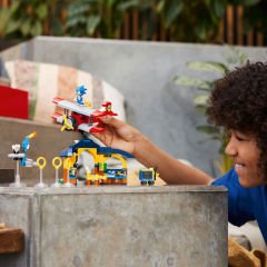 76991 LEGO® Sonic Tails'in Atölyesi ve Tornado Uçağı