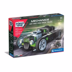 Clementoni Mekanik Laboratuvarı - Hot Road&Race Truck-  75076TR