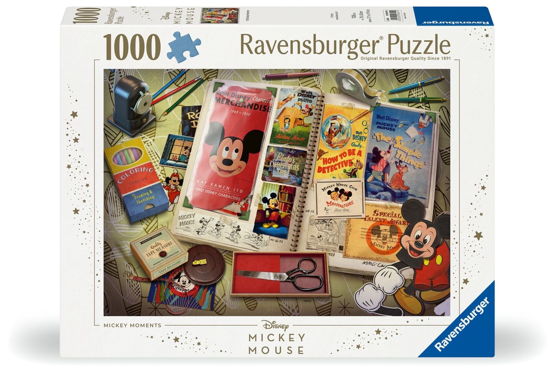 1000 Parça Puzzle WD Mickey 1950 Vintage (120008415)