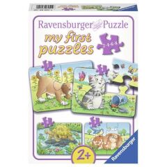 Ravensburger 2/4/6/8 Parçalı Puzzle Hayvanlar (069514)