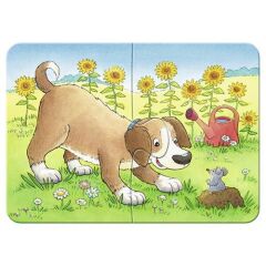 Ravensburger 2/4/6/8 Parçalı Puzzle Hayvanlar (069514)