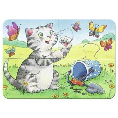Ravensburger 2/4/6/8 Parçalı Puzzle Hayvanlar (069514)