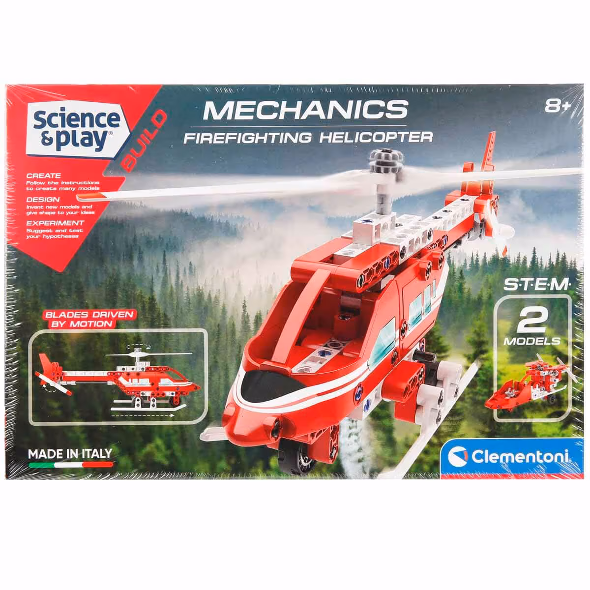 Clementoni Bilim ve Oyun: Mechanics Firefighting Helikopter-  75075TR