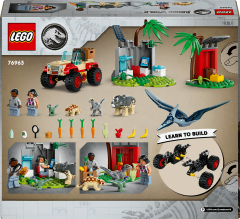 76963 LEGO® Jurassic World Yavru Dinozor Kurtarma Merkezi