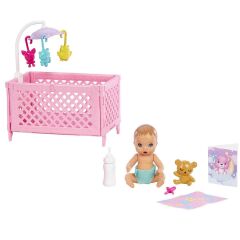 Barbie Skipper Bebek Bakıcılığı FHY97 - Beşikli Oyun Seti HJY33