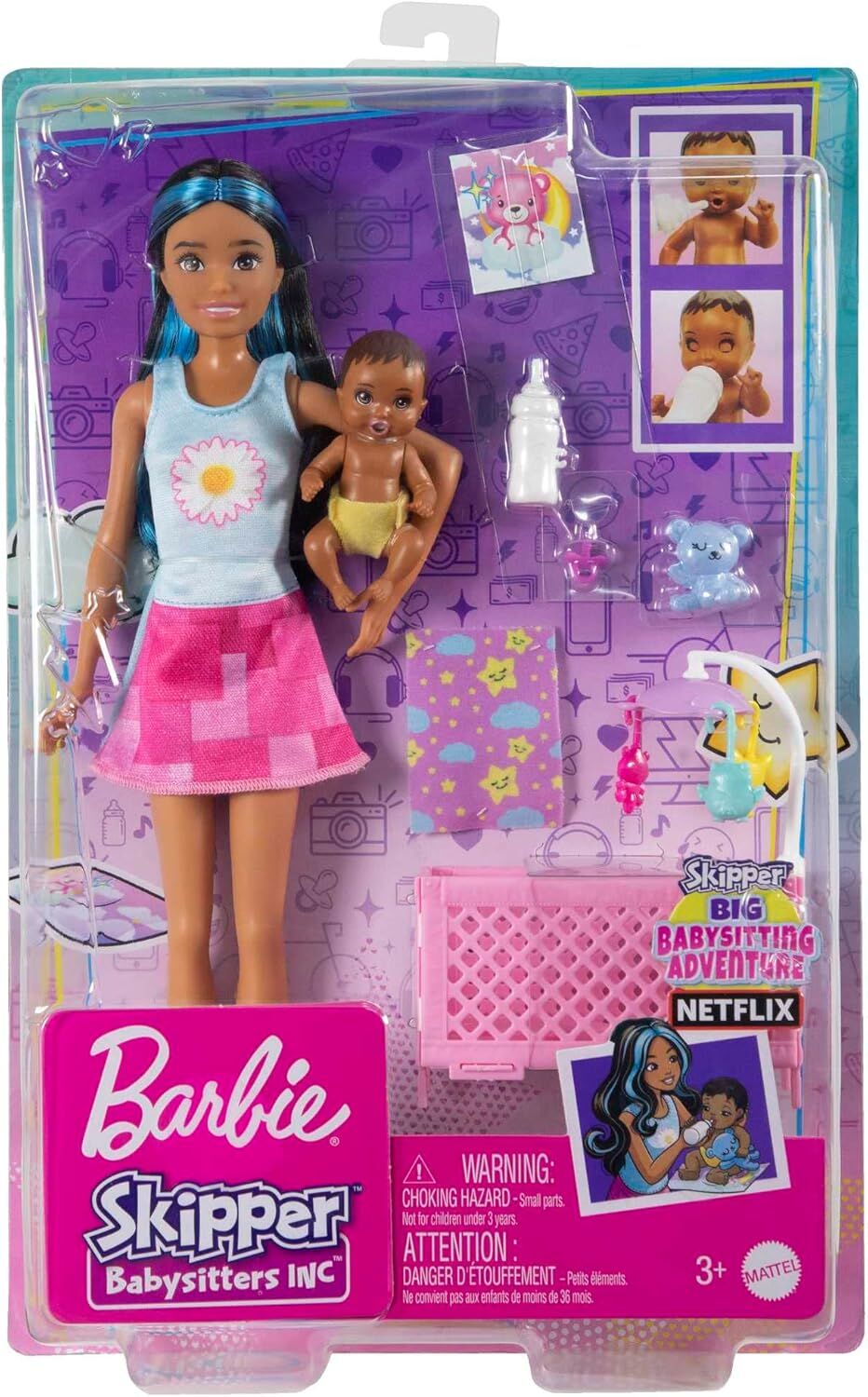 Barbie Skipper Bebek Bakıcılığı FHY97 Oyun Seti HJY34
