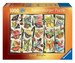 1000 Parça Puzzle Tropik Kelebekler (120010845)