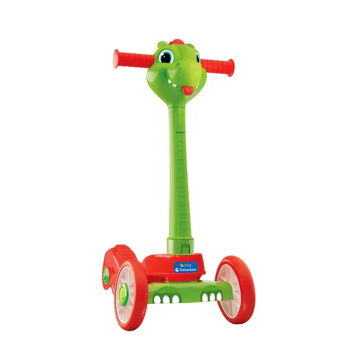 17738 Baby Clementoni - Dragon Skuter 2-4 yaş - Ejderha Push Scooter