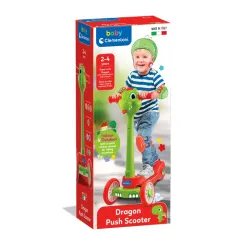 17738 Baby Clementoni - Dragon Skuter 2-4 yaş - Ejderha Push Scooter