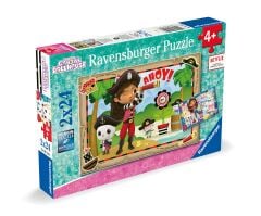 2x24 Parça Puzzle Gabby's Dollhouse (057108)