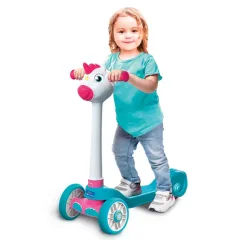 17749 Baby Clementoni - Unicorn Skuter 2-4 yaş - Tek Boynuzlu At Push Scooter