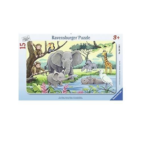 Ravensburger 15 Parça Çerceveli Puzzle - Hayvanlar (061365)
