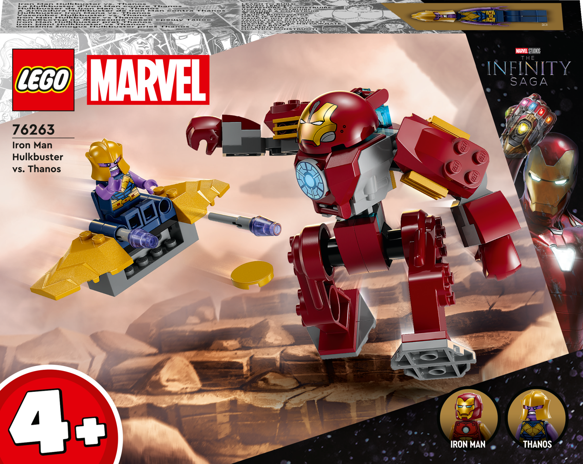 76263 LEGO® Marvel Iron Man Hulkbuster Thanos’a Karşı